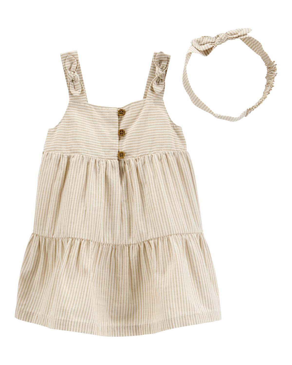 Baby Striped Cotton Dress - Carter's | Carter's | Carter's Inc