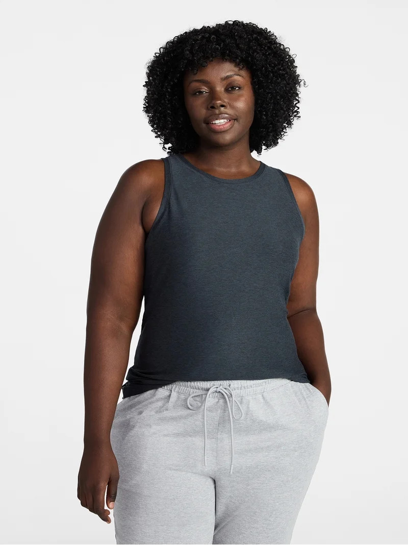 Athletic Works Women's & Women's Plus ButterCore Tank Top, Sizes XS-4X | Walmart (US)