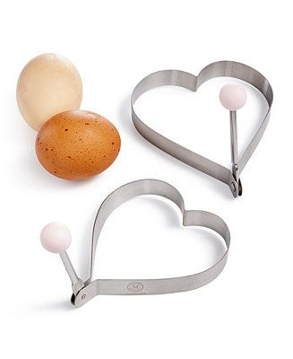 Heart-Shaped Pancake & Egg Rings, Set of 2, Created For Macy's | Macys (US)