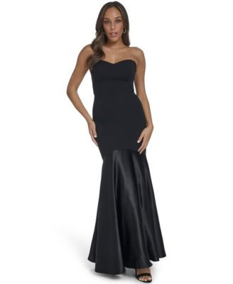Women's Strapless Mermaid Gown | Macy's