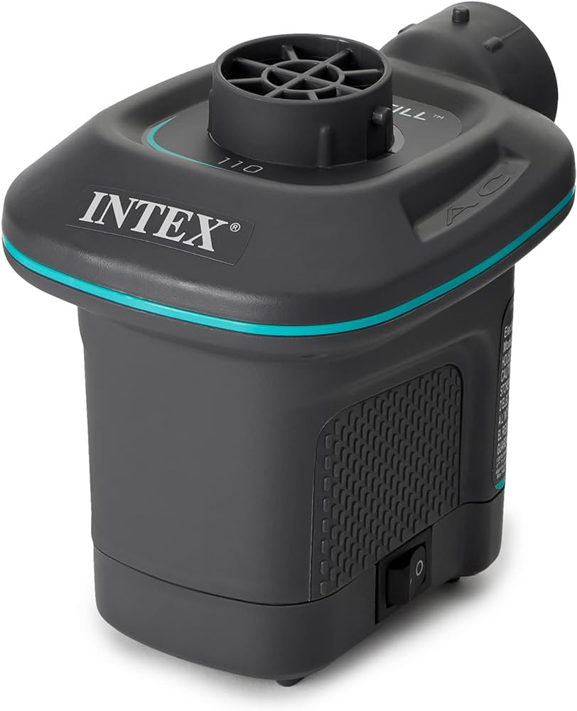 INTEX QuickFill Electric Air Pump: Inflates and Deflates Air Mattresses, Inflatable Kayaks, Boats... | Amazon (US)