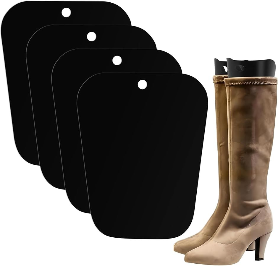 Boot Shapers, Boot Shaper Inserts for Women and Men to Keep Shape, Black Tall Boot Shapers Insert... | Amazon (US)