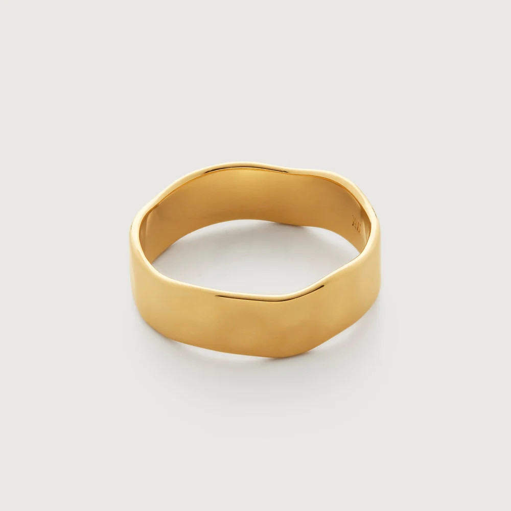 Gold Siren Muse Ring | Monica Vinader (Global)