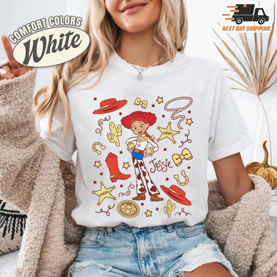 Comfort Toy Story Jessie Cowgirl Western Shirt, Coquette Jessie Shirt, Disneyland Toy Story Shirt... | Etsy (US)
