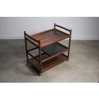 Stunning Rosewood Mid Century Bar Cart by Johannes Andersen | Etsy (US)