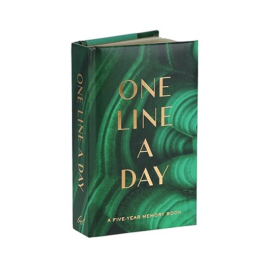 Malachite Green One Line a Day: A Five-Year Memory Book | Amazon (US)