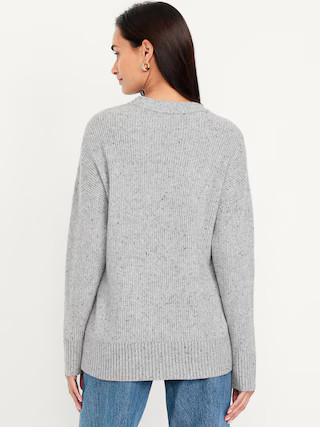 SoSoft Crew-Neck Tunic Sweater | Old Navy (US)