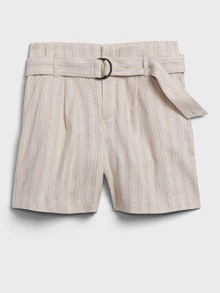 High-Rise 4&#x22; Linen-Cotton Short | Banana Republic (CA)