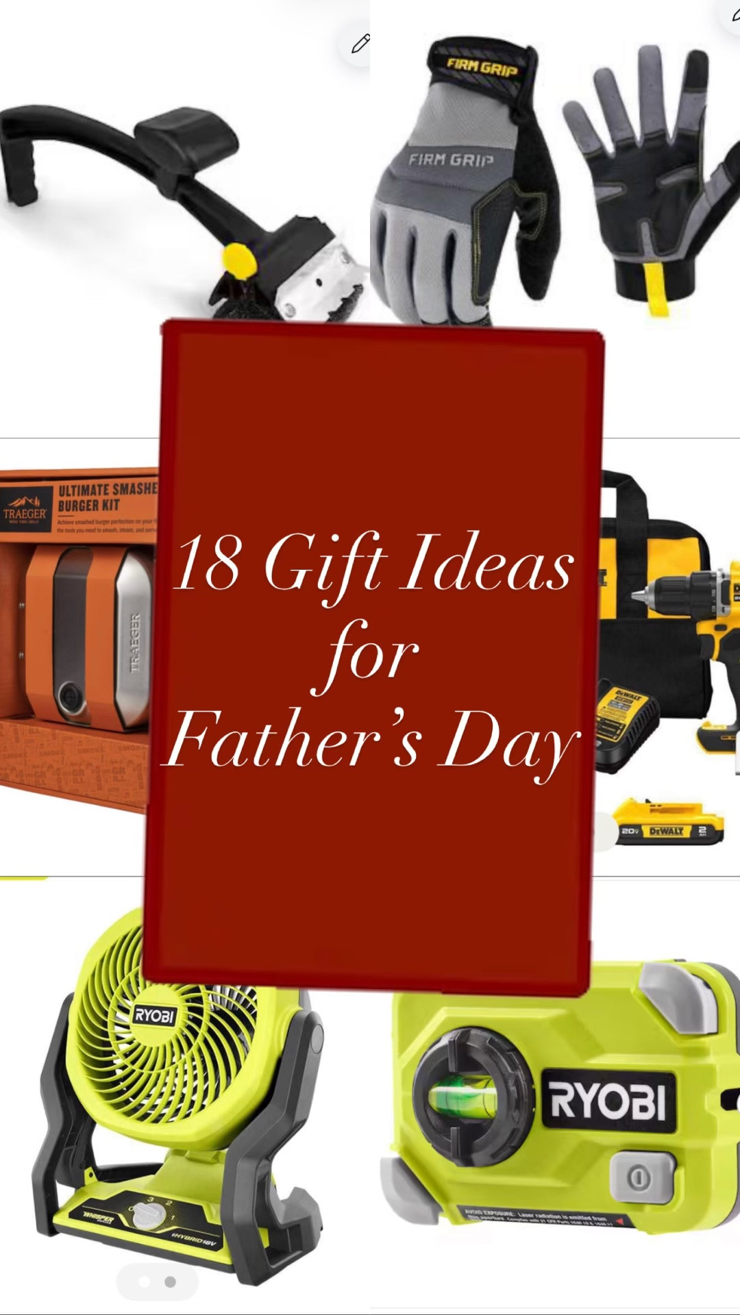 18 gift ideas for dad for Father’s Day! 

Gift ideas for him, big gifts, gifts under $50 

#giftidea #fathersday #mens #musthaves #sale #deals

#LTKMens #LTKSaleAlert #LTKU
