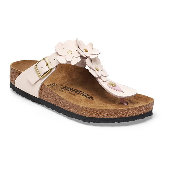 Women's BIRKENSTOCK Gizeh Flower Sandals 38 Light Rose | Scheels
