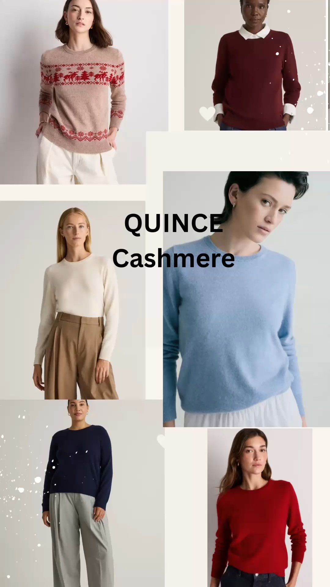 Quality you can feel, ethics you can trust. Our Quince Cashmere sweaters are crafted from 100% Mongolian cashmere, sourced sustainably and priced transparently. Invest in timeless pieces that feel as good as they look.
#QuinceQuality #SustainableCashmere #EthicalFashion #TimelessStyle #LuxuryForLess

#LTKSeasonal #LTKGiftGuide #LTKFindsUnder100