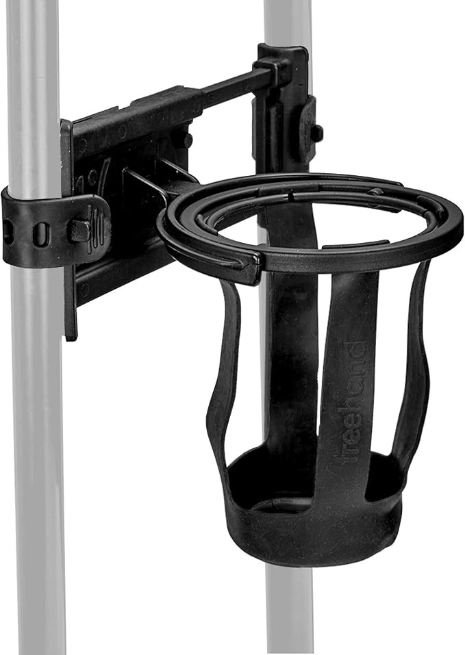 Freehand Luggage Travel Cup Holder – Self Leveling Hands Free Drink Caddy – Fits Roll On Suit... | Amazon (US)