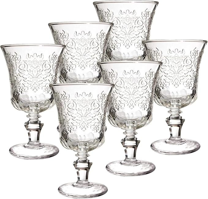 La Rochere Set Of 6, 9-ounce Amboise Stemmed Glasses | Amazon (US)
