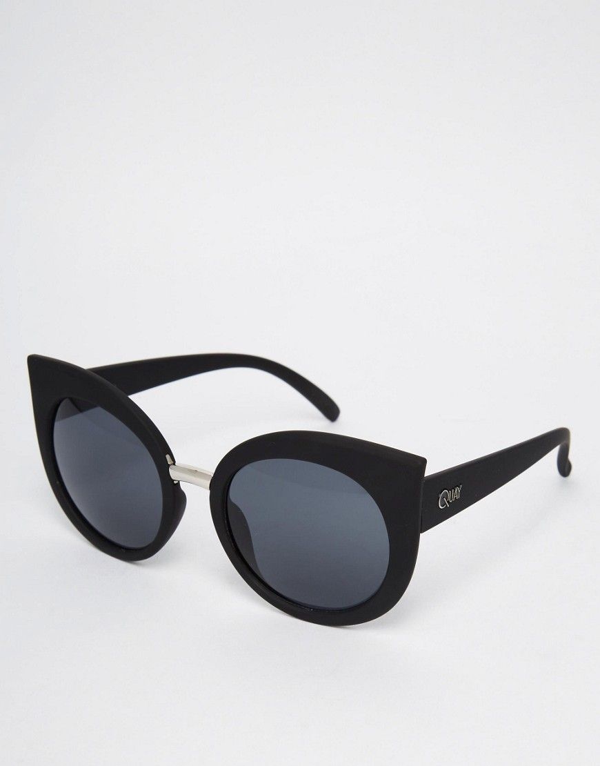 Quay Australia Dream of Me Cat Eye Sunglasses in Black | ASOS US