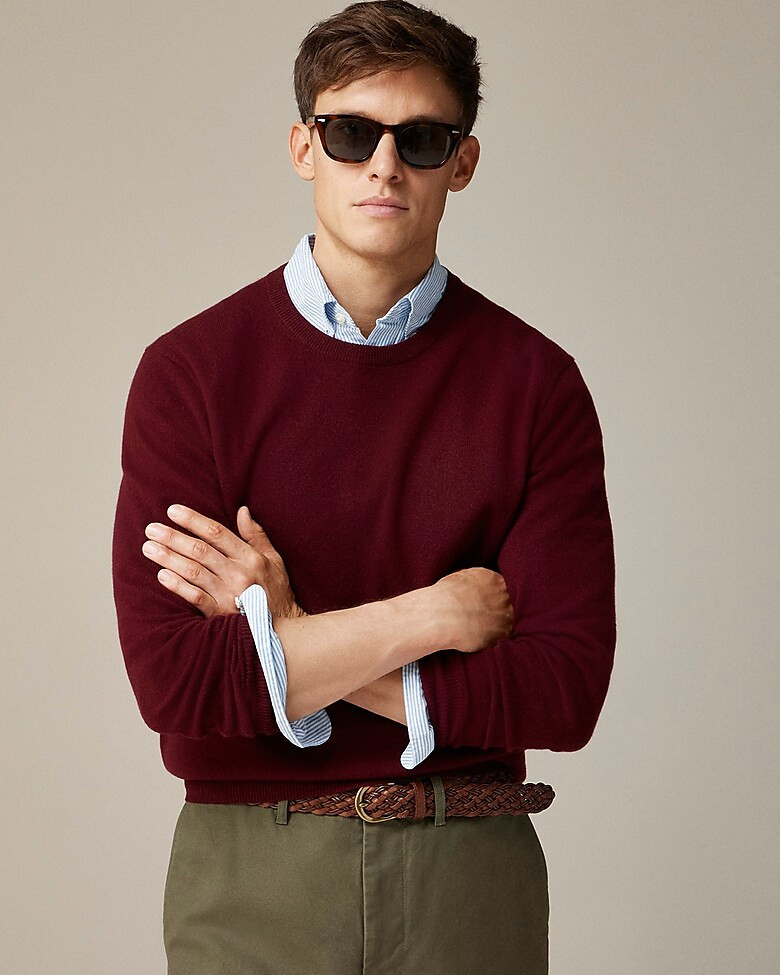 Cashmere crewneck sweater | J. Crew US