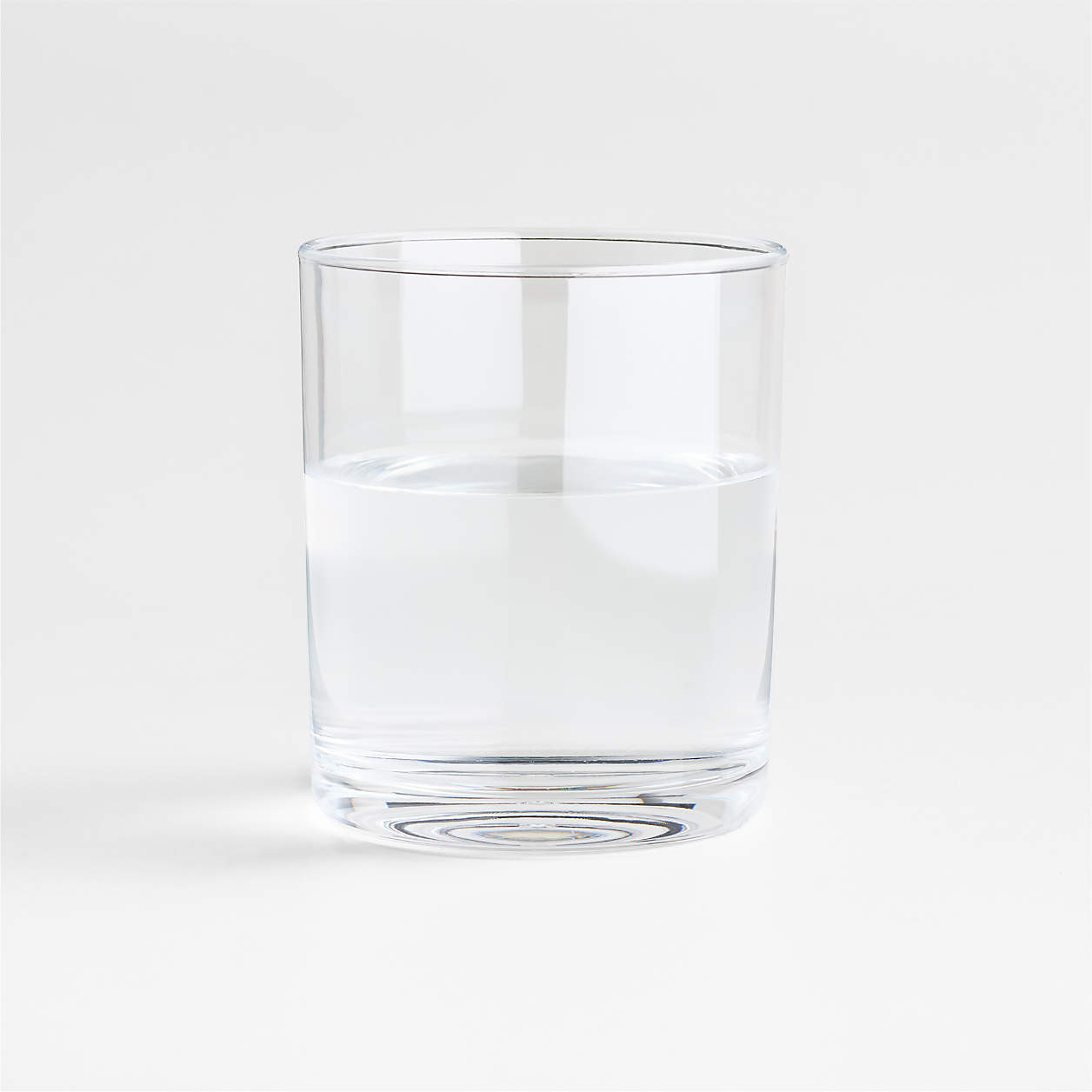 Aspen Acrylic 13-oz. Double Old-Fashioned Glass + Reviews | Crate & Barrel | Crate & Barrel