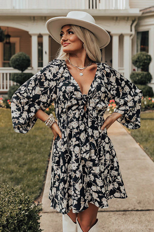 Full Of Heart Floral Dress | Impressions Online Boutique