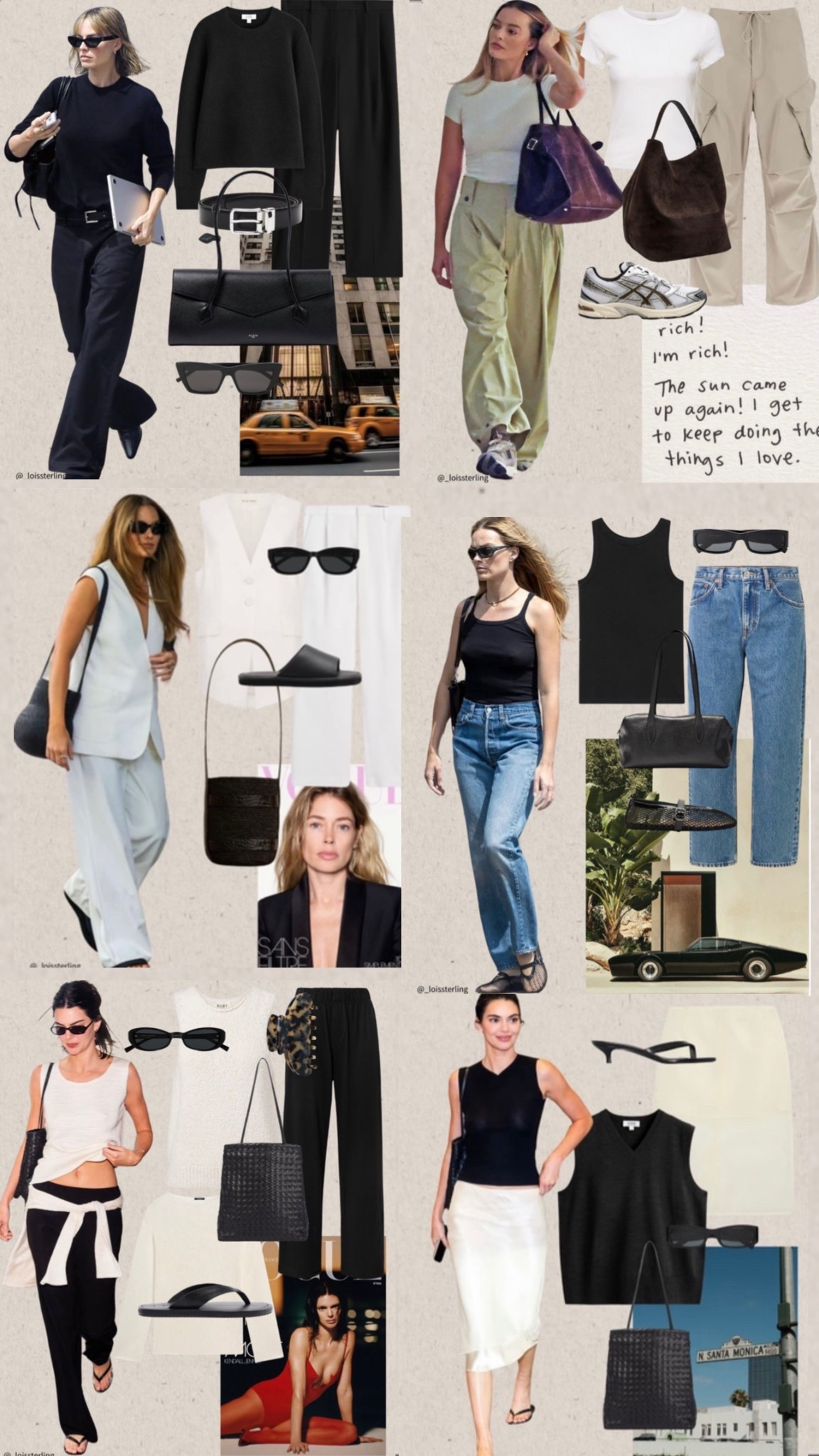 
April outfits 💛 15 outfit ideas and shoppable edits for Spring. Part 2 

📌 Spring feels like it’s well and truly here! April always feels like we can relax into the season more, I am revisiting my Pinterest pins I have been pinning since Winter & outfit planning.

I actually find warmer weather more tricky to dress for so I tend to do a lot of outfit repeating and rely on the same outfit combos I go back to year on year.

Moving into the height of Spring I find myself moving away from jeans and wanted to have legs on show, toes out and favouring cargo pants, silk trousers
Or white jeans. I’m still wearing light knitwear, light jackets, the occasional loafer or boot with a pop of colour to feel more Spring. 

#LTKuk #LTKspring #LTKsummer