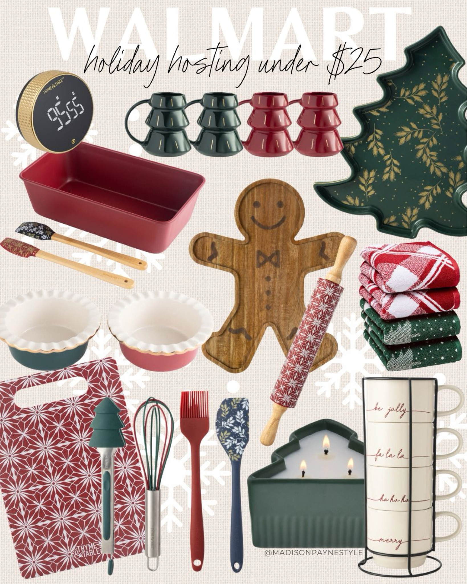 Walmart Holiday Hosting Gift Guide Under $25 🎁 Walmart dropped a lot of holiday themed kitchen supplies perfect for holiday hosting🎄 

Gift guide, holiday hosting, Walmart gift guide, Walmart holiday hosting, holiday hosting gift guide, chef gifts, kitchen gifts, home gifts, Walmart home, Walmart kitchen, Madison Payne 

#LTKHome #LTKGiftGuide #LTKHoliday