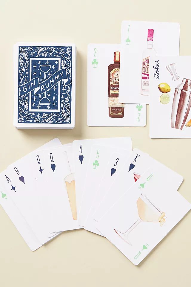 Gin Rummy Card Game | Anthropologie (US)