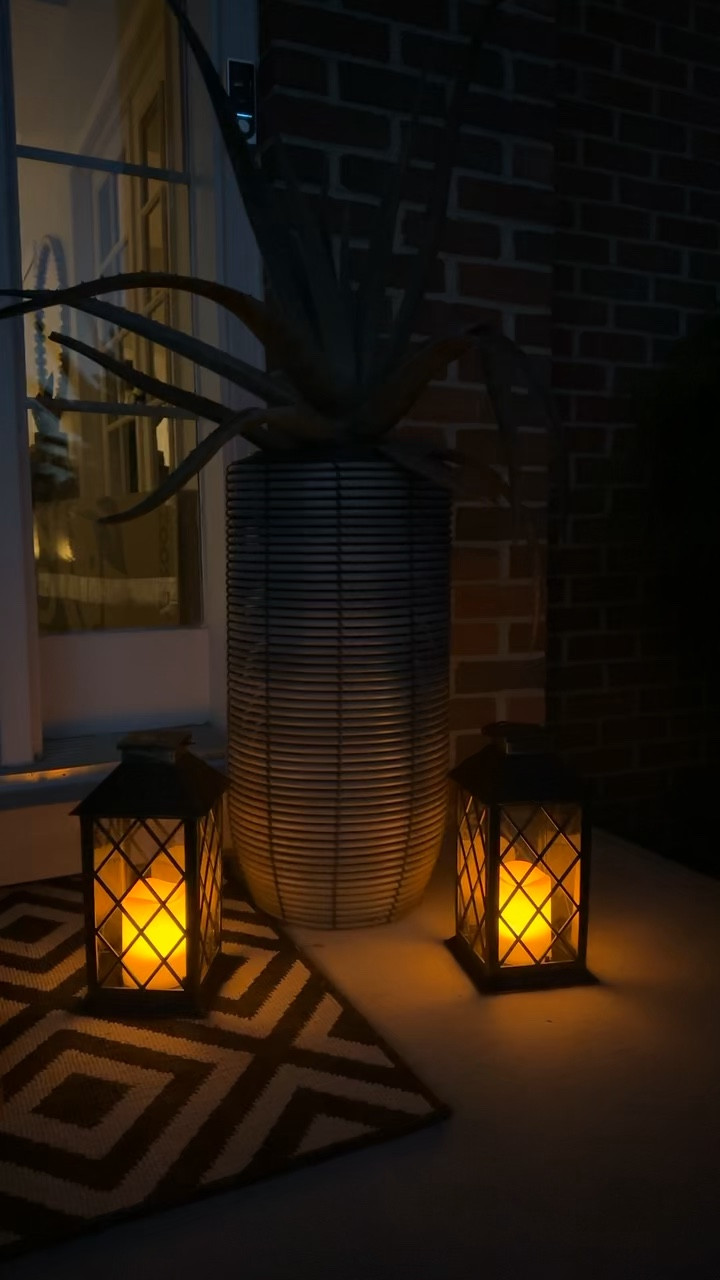 The best flickering SOLAR lanterns. No batteries. Water proof, no wires. Super cheap! You need them. 

#LTKHome #LTKFindsUnder50 #LTKParties