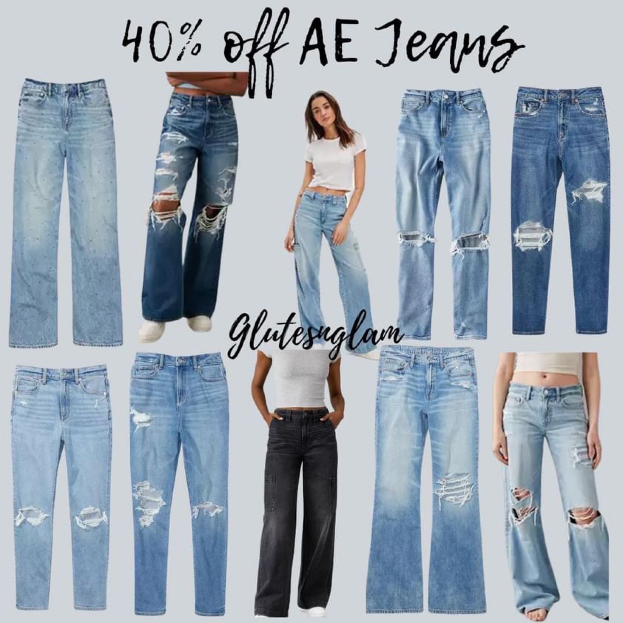 American Eagle jeans, joggers and cargos are on sale 40% off, flare jeans. AE jeans, gifts for teens and tweens, straight leg jeans, denim sale, cargo jeans, 

#LTKCyberWeek #LTKsalealert #LTKfindsunder100
