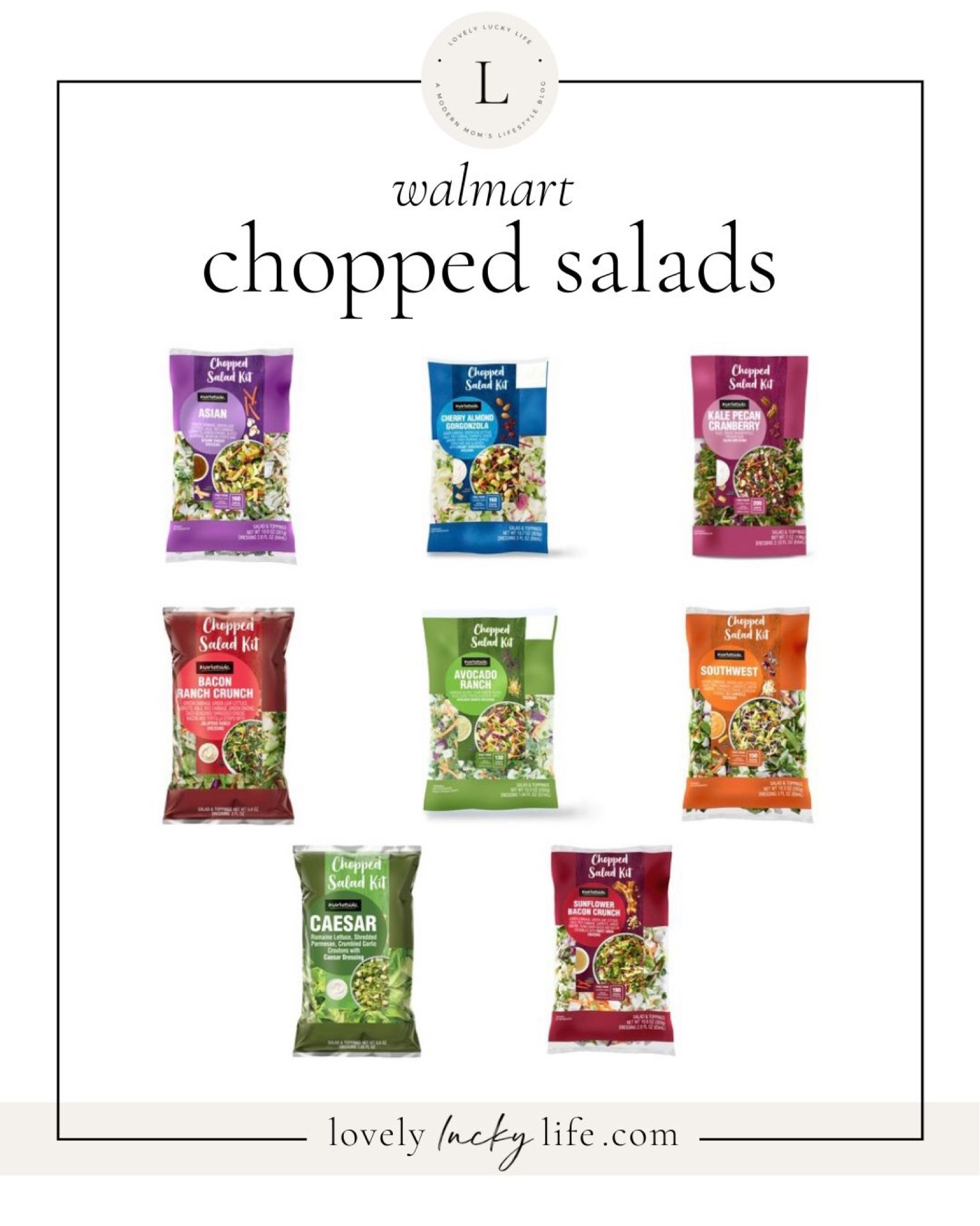 Marketside Asian Chopped Salad Kit, 10.6 oz Bag, Fresh 