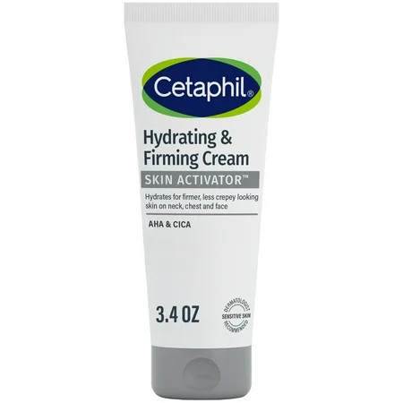 CETAPHIL Skin Activator Hydrating & Firming Cream For Face Neck & Chest 3.4 oz Mandelic Acid (AHA) and Centella Asiatica (CICA) Cream Hydrates and Firms Aging Skin Anti-Aging Skin Care | Walmart (US)