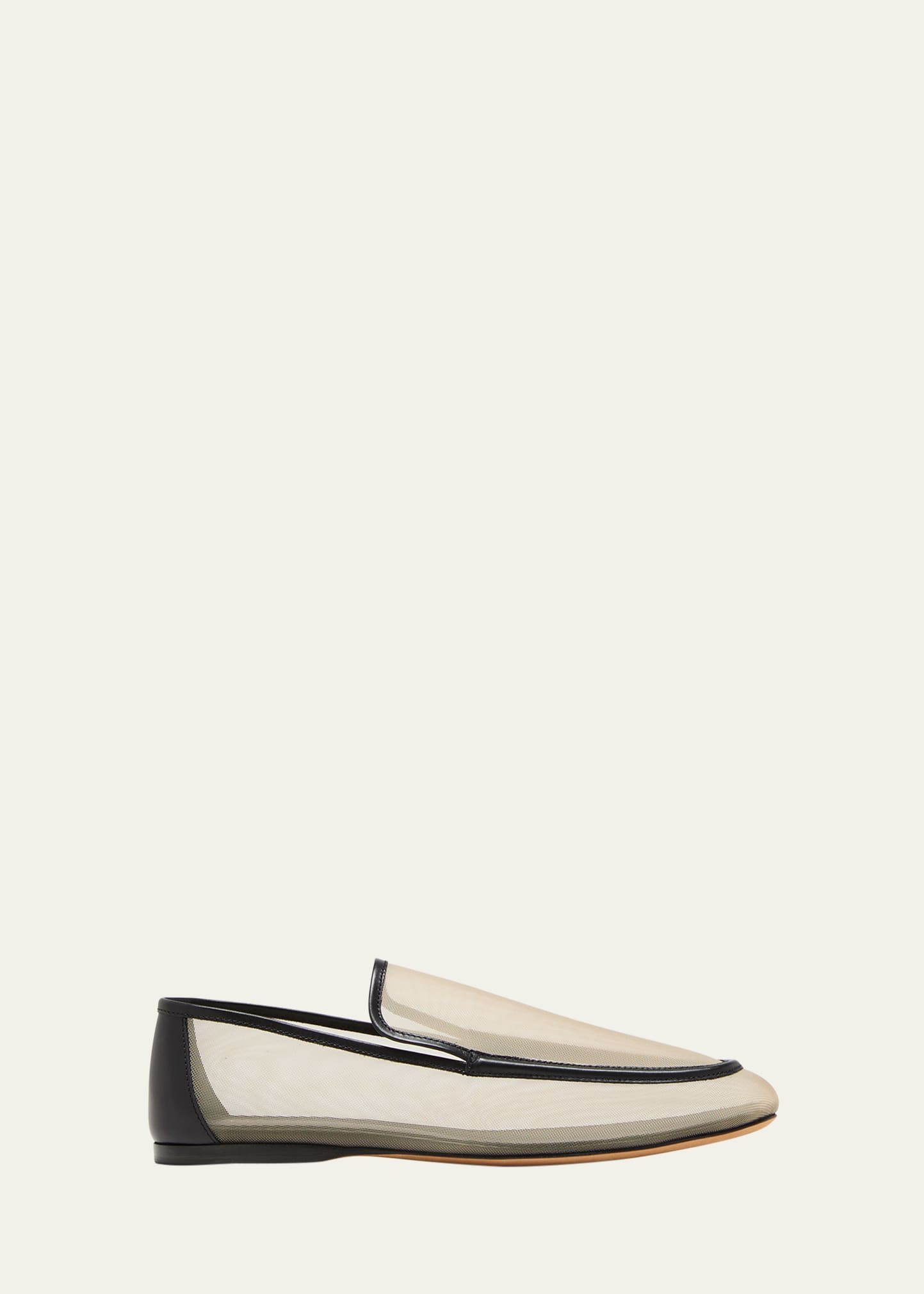 Khaite Alessia Mesh Slip-On Loafers | Bergdorf Goodman