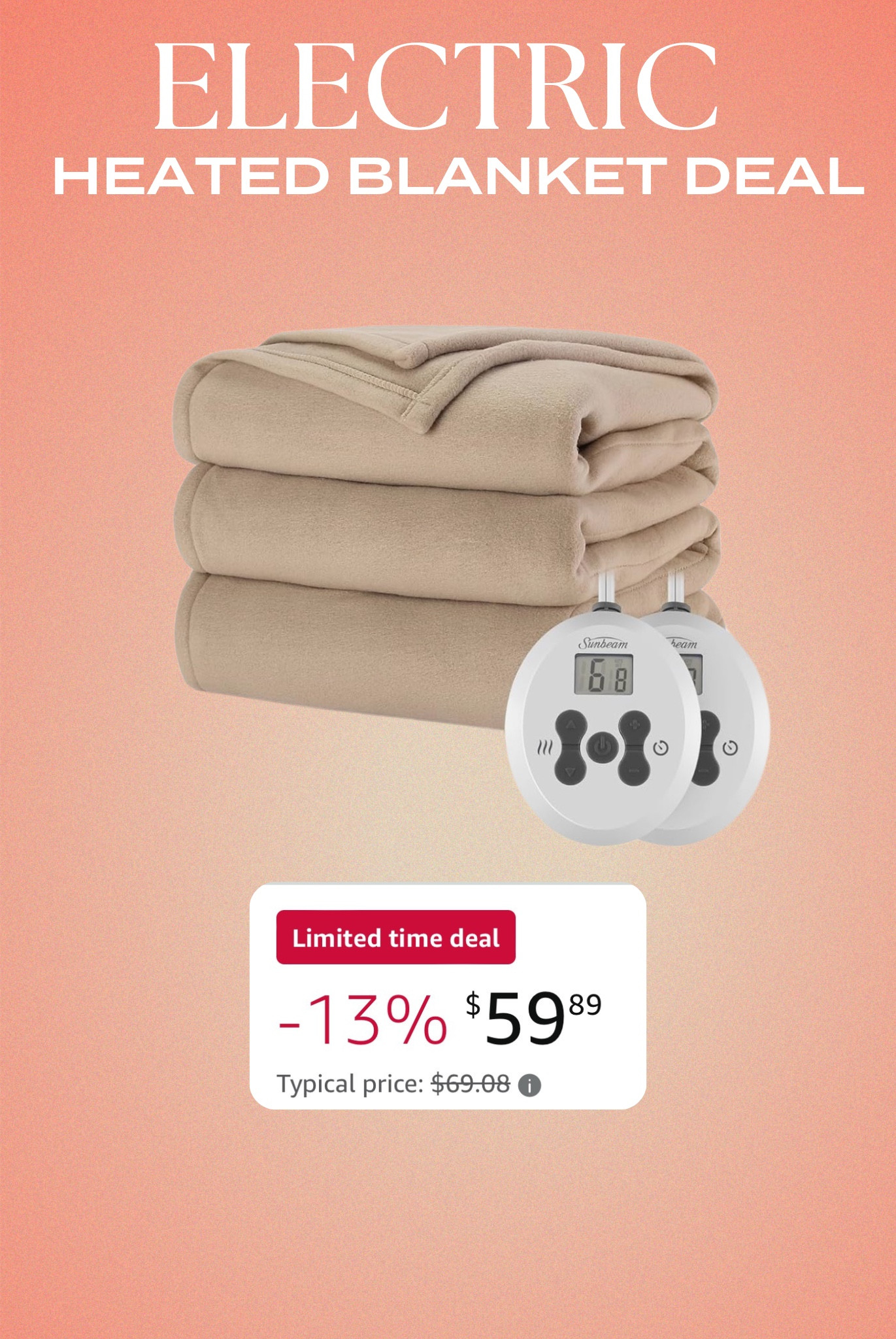 This Electric heated blanket is on a deal from Amazon! My fave cozy blanket during the colder months #amazonfinds 

#LTKHome #LTKGiftGuide #LTKFindsUnder100