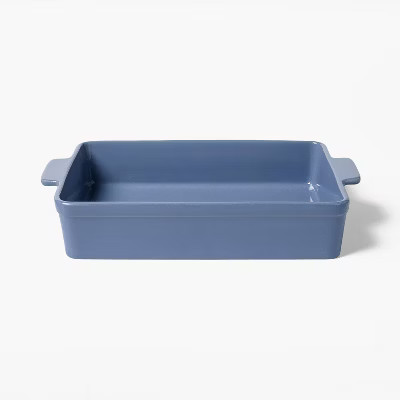 9"x13" Rectangle Stoneware Baking Dish Blue - Figmint™ | Target