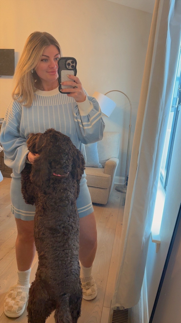 This Amazon set is perfect! Linked the pants I paired with for errands in the cold !!  #LTKloungewear #loungewear 

#LTKmomlife #LTKgrwm #LTKootd