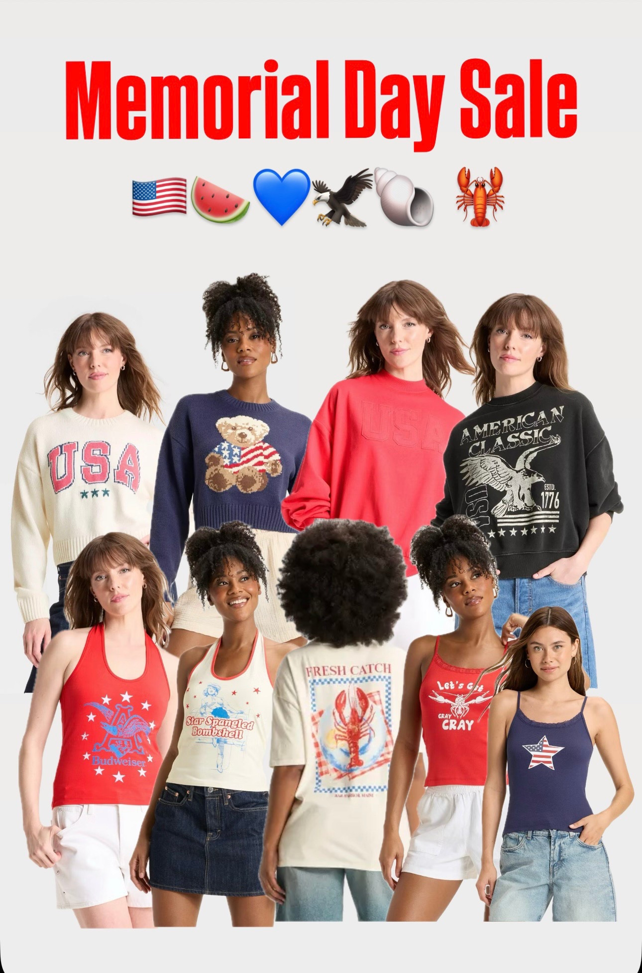 Grab these cute looks for summer while they are on sale! Sale ends 5/19

Memorial Day Outfits//Fourth of July Outfits//Summer Style//Americana Style//4th of Julyy


#LTKSaleAlert #LTKStyleTip #LTKFindsUnder50