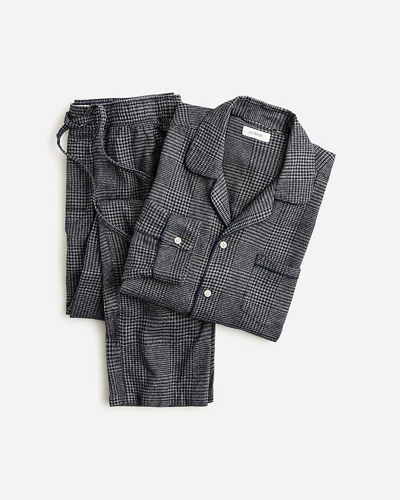 Flannel pajama set | J.Crew US