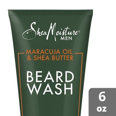 SheaMoisture Men Beard Wash - Maracuja Oil & Shea Butter - 6 fl oz | Target