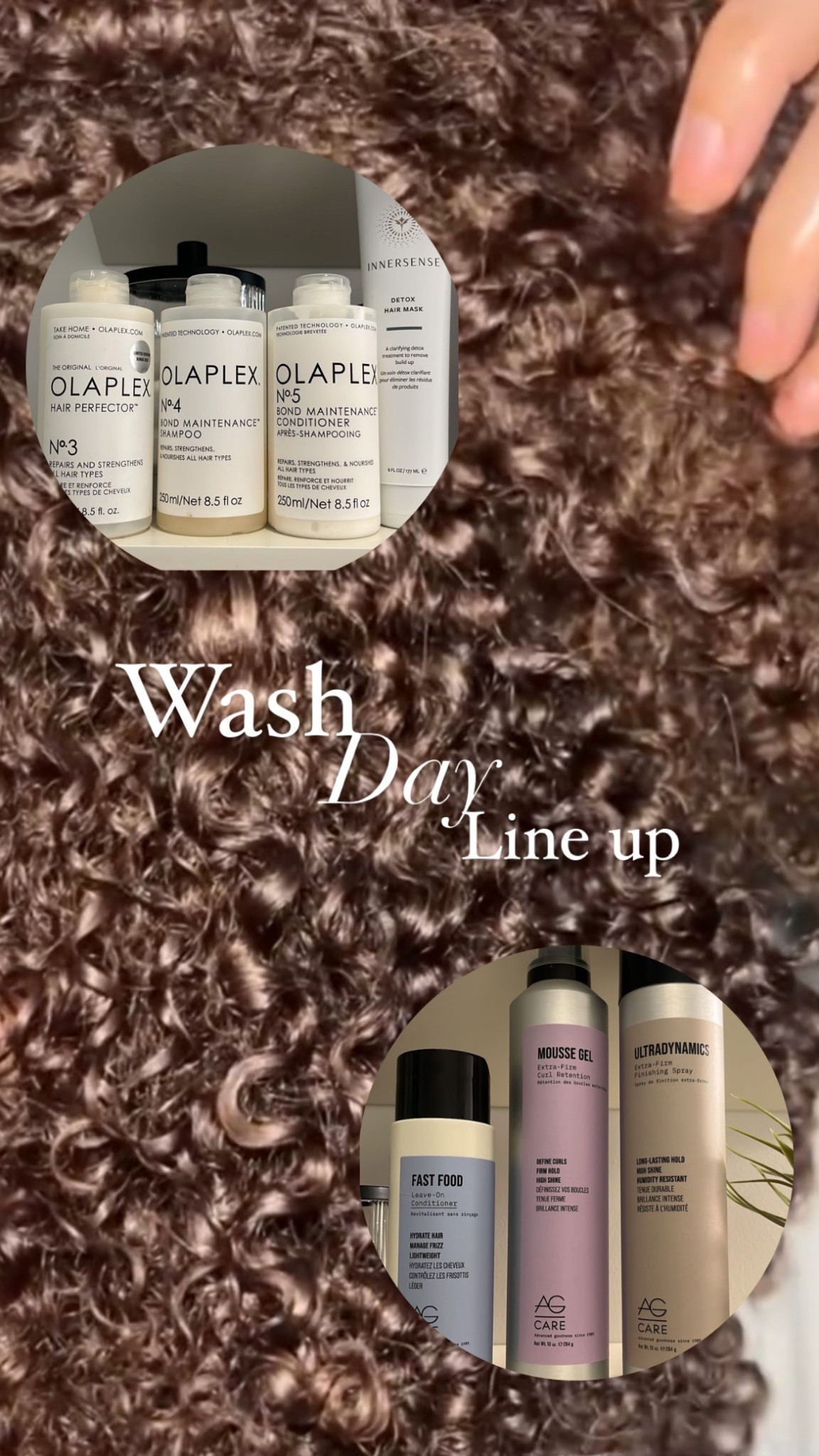 Wash day line up…diffused in 15-20 minutes 🙌🏽👏🏽🤯