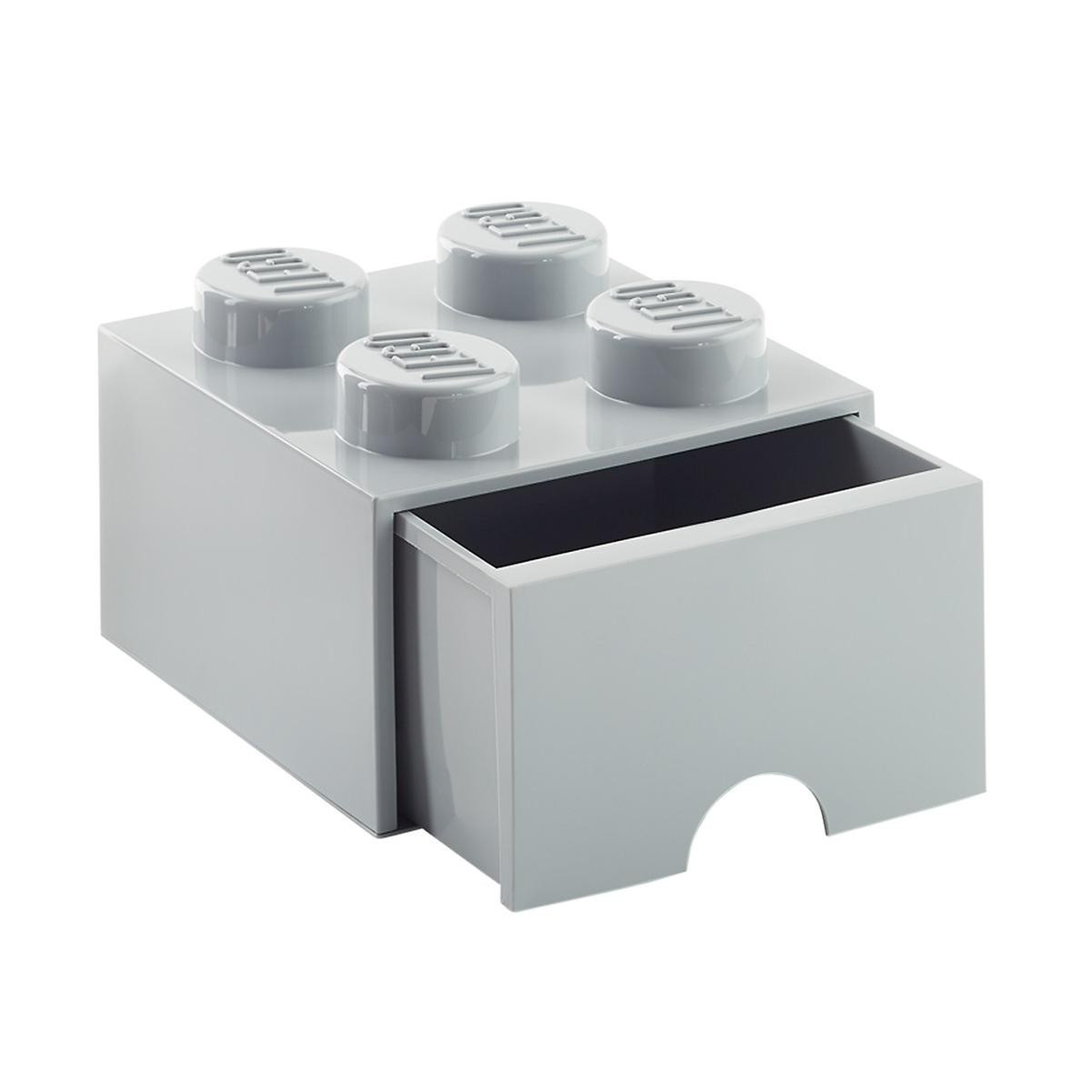 Grey Large Lego Storage Drawer | The Container Store