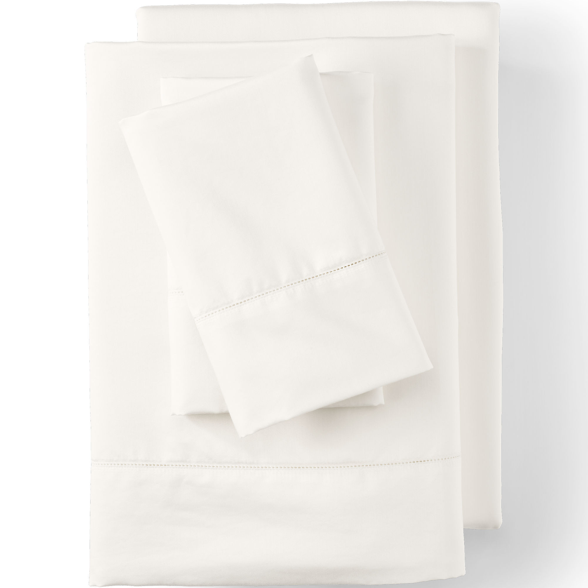 700 Thread Count Luxe Sateen Egyptian Cotton No Iron Bed Sheet Set | Lands' End (US)
