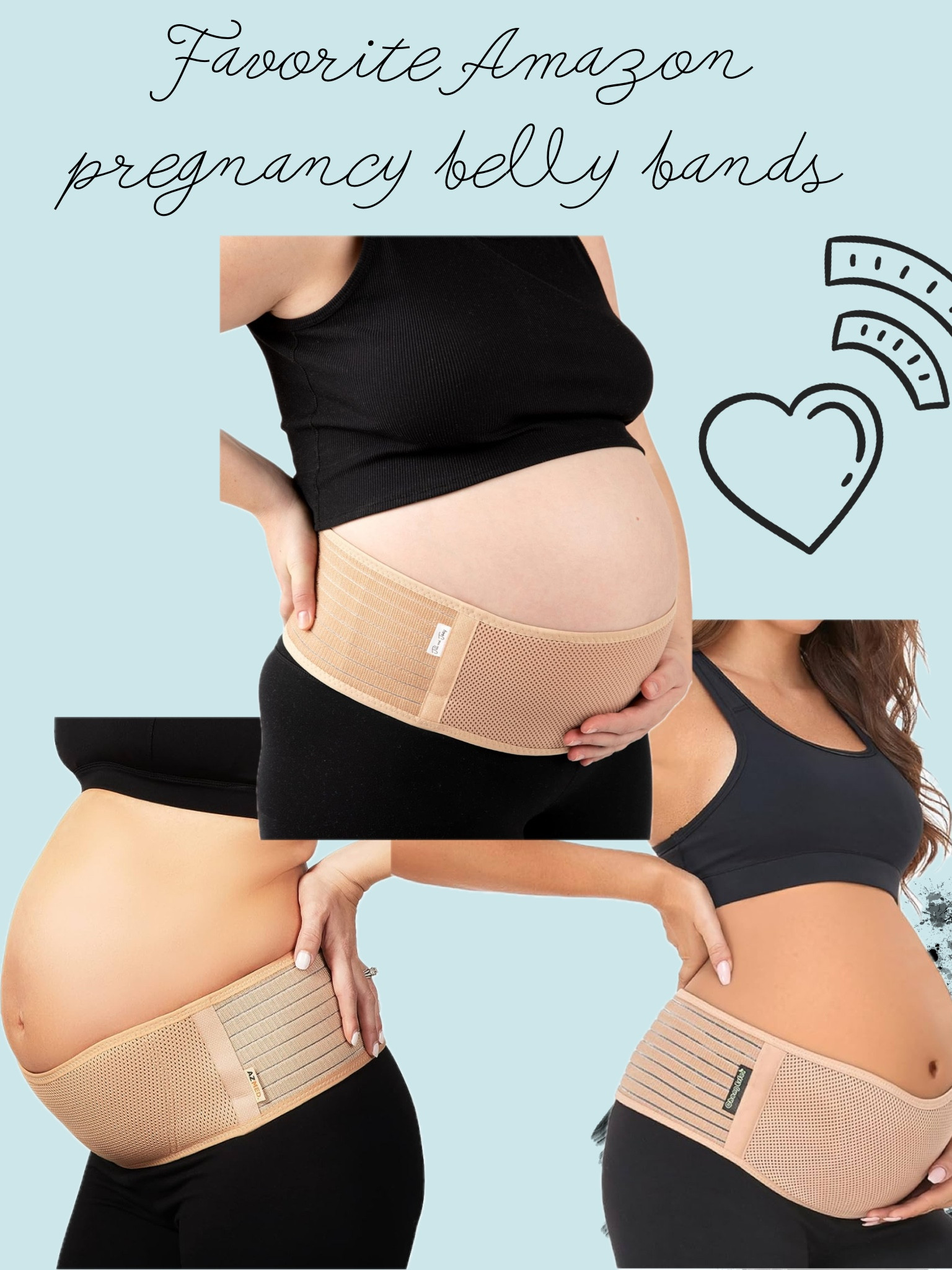 Favorite Amazon pregnancy belly bands 

#LTKfamily #LTKbaby #LTKbump