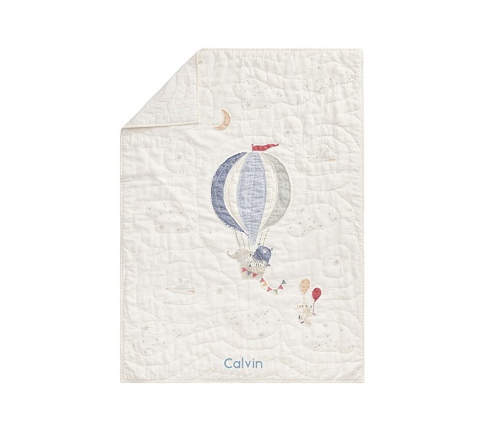 Hot Air Balloon Baby Quilt | Pottery Barn Kids