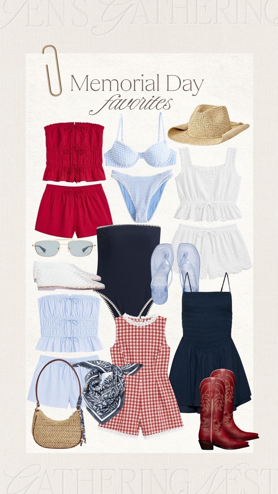 Affordable Memorial Day fashion finds for easy red, white and blue summer outfits. 🇺🇸

#memorialdayoutfit #affordablefashion #gapfinds #targetstyle #hmfinds #redwhiteblue #summeroutfit #patrioticstyle #holidayweekend #ltkfinds #americana #trendingstyle

#LTKootd #LTKSeasonal