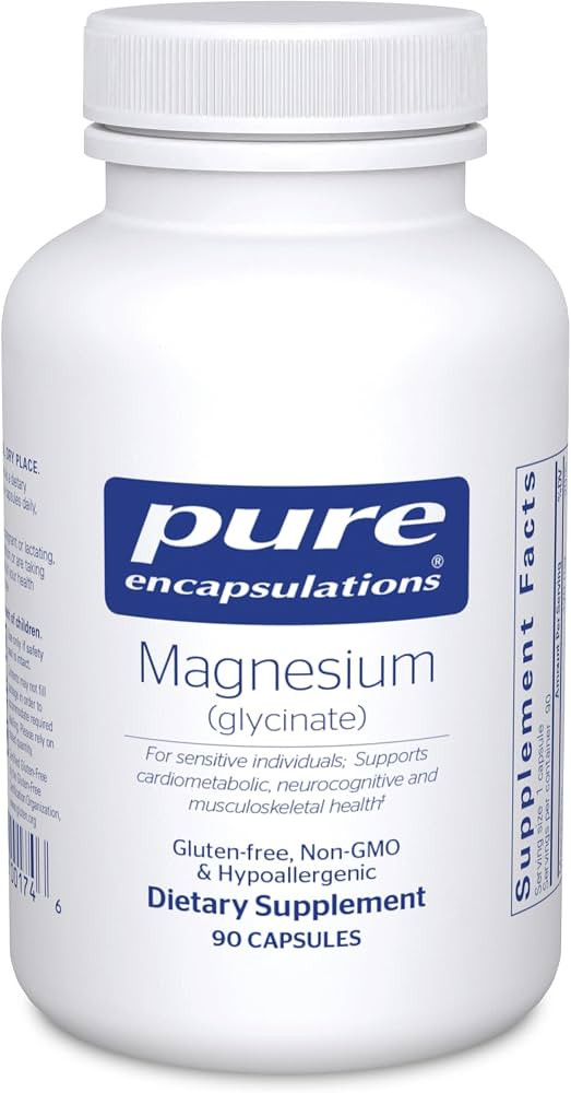 Pure Encapsulations Magnesium (Glycinate), 90 Capsules | Amazon (US)