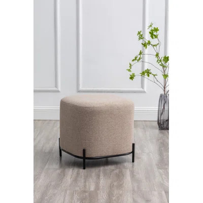Ohman 16.5'' Wide Square Cube Ottoman | Wayfair North America