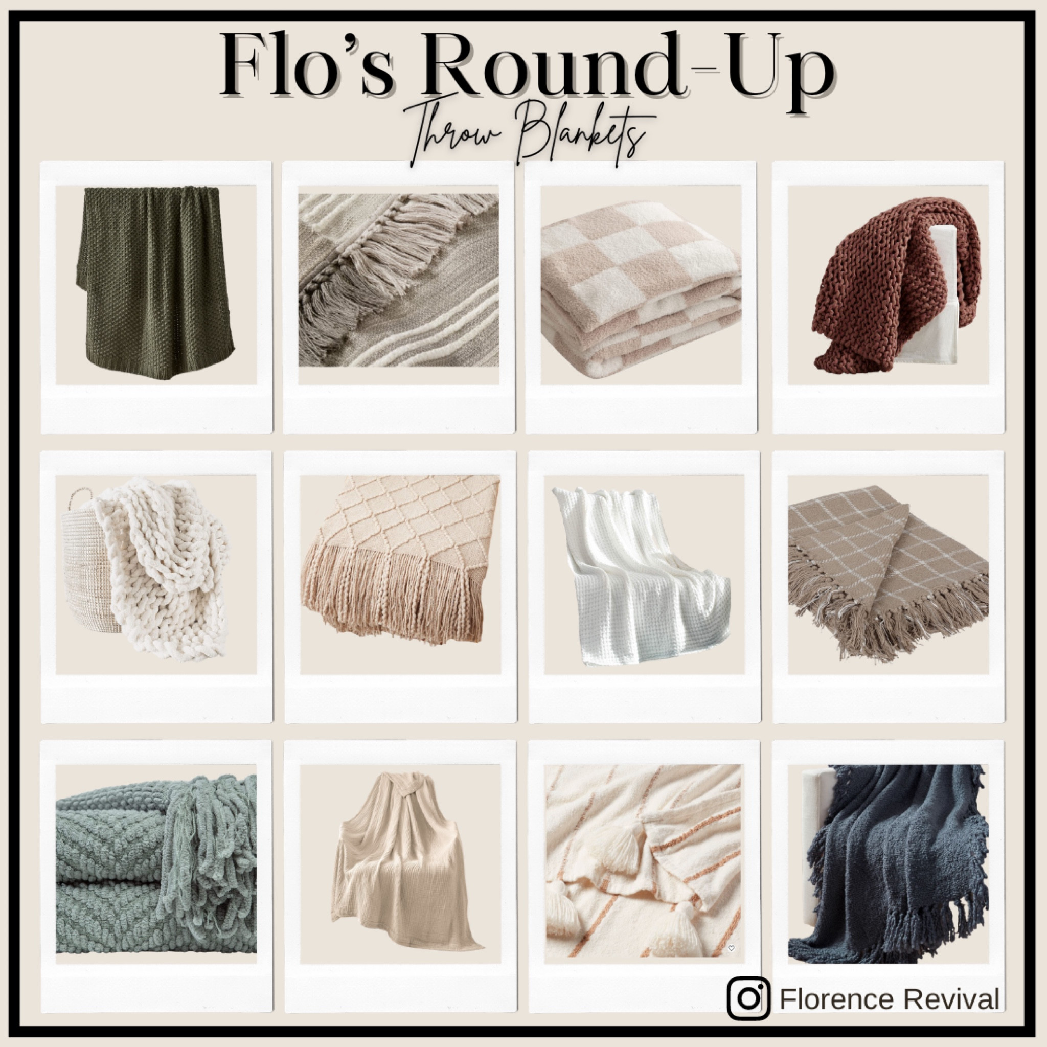 Want to add some cozy without sacrificing style? I’ve got you *covered*, in lots of textures and colors!

#LTKunder50 #LTKhome #LTKGiftGuide