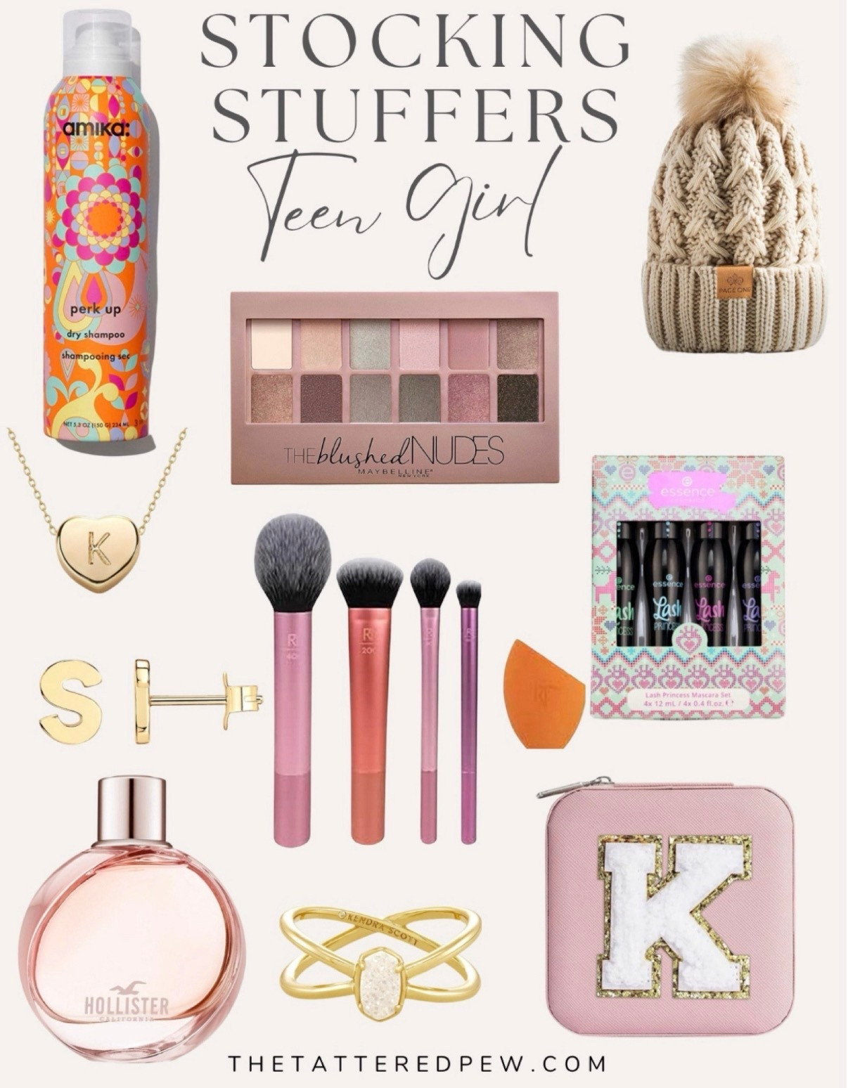 Fun and easy stocking stuffer ideas for teen girls!  🩷 Perfect little surprises to make their holiday extra special! ✨


Makeup brush set, jewelry organizer, poof beanie, amika dry shampoo, gold pendant necklace, hollister perfume, Kendra Scott ring  

#LTKSeasonal #LTKGiftGuide #LTKHoliday