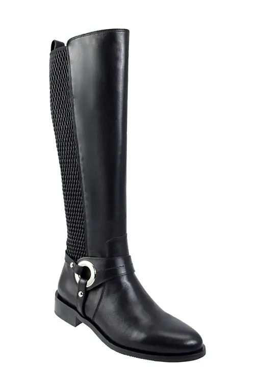 Ron White Brianna Knee High Boot in Onyx at Nordstrom, Size 4.5Us | Nordstrom