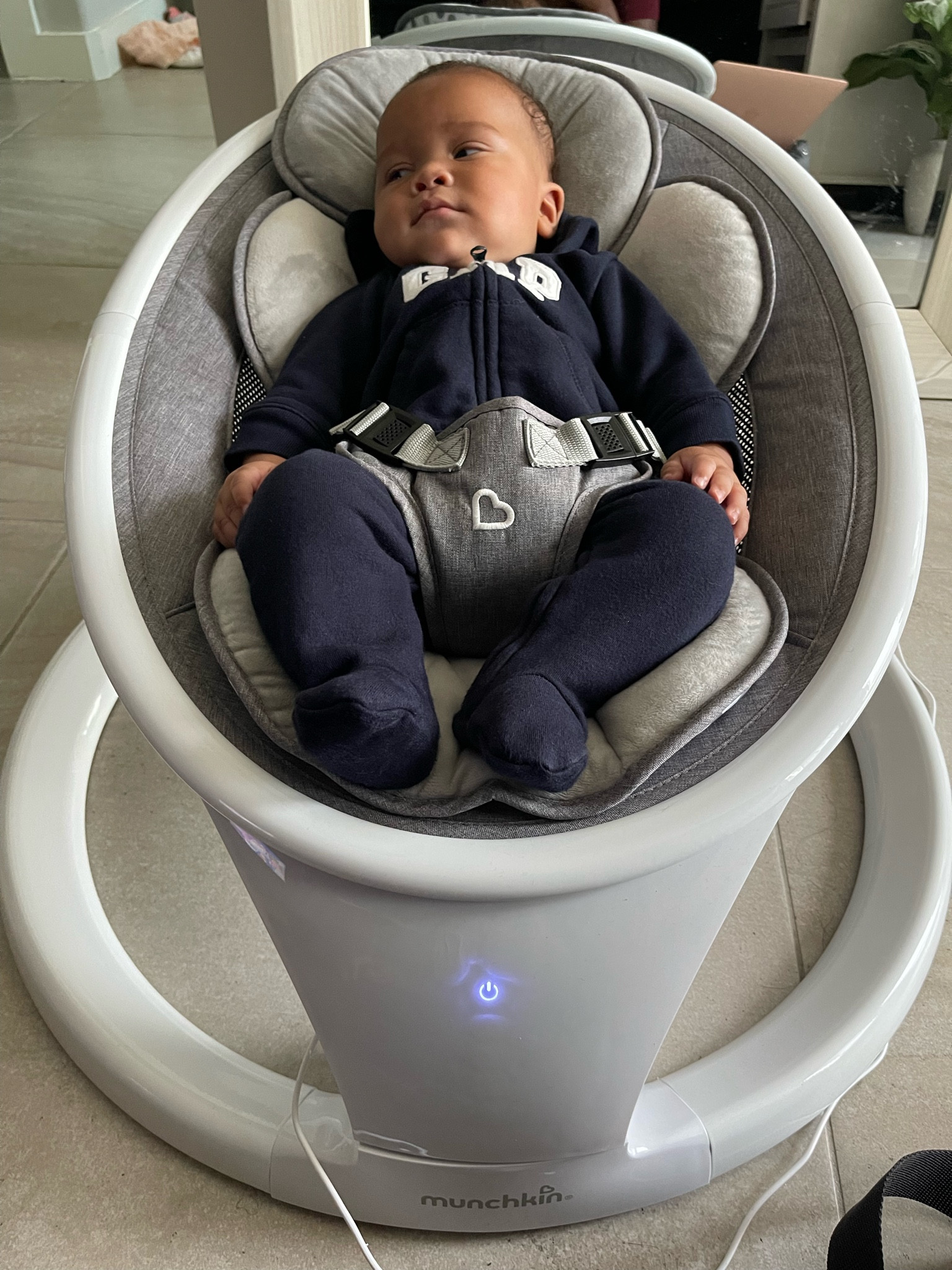 Baby swing chair! Works like magic to put our baby to sleep! 

Munchkin, baby swing, baby rocking chair, baby sleeping chair, 

#LTKfamily #LTKSale #LTKbaby