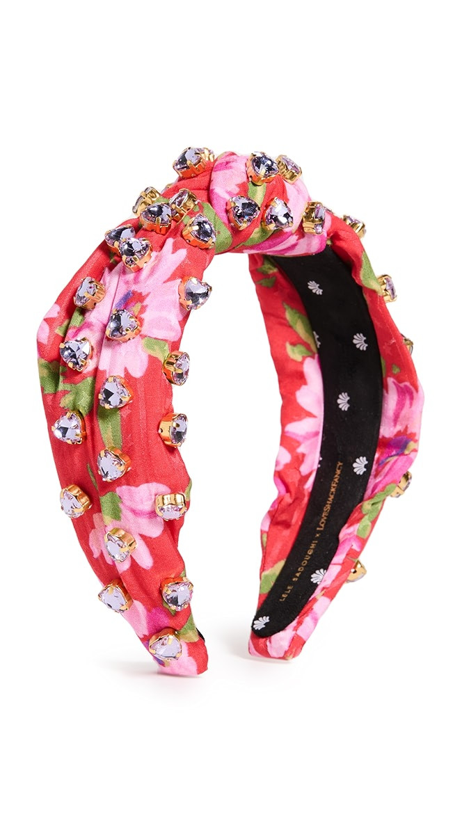 Heart Crystal Knotted Headband | Shopbop