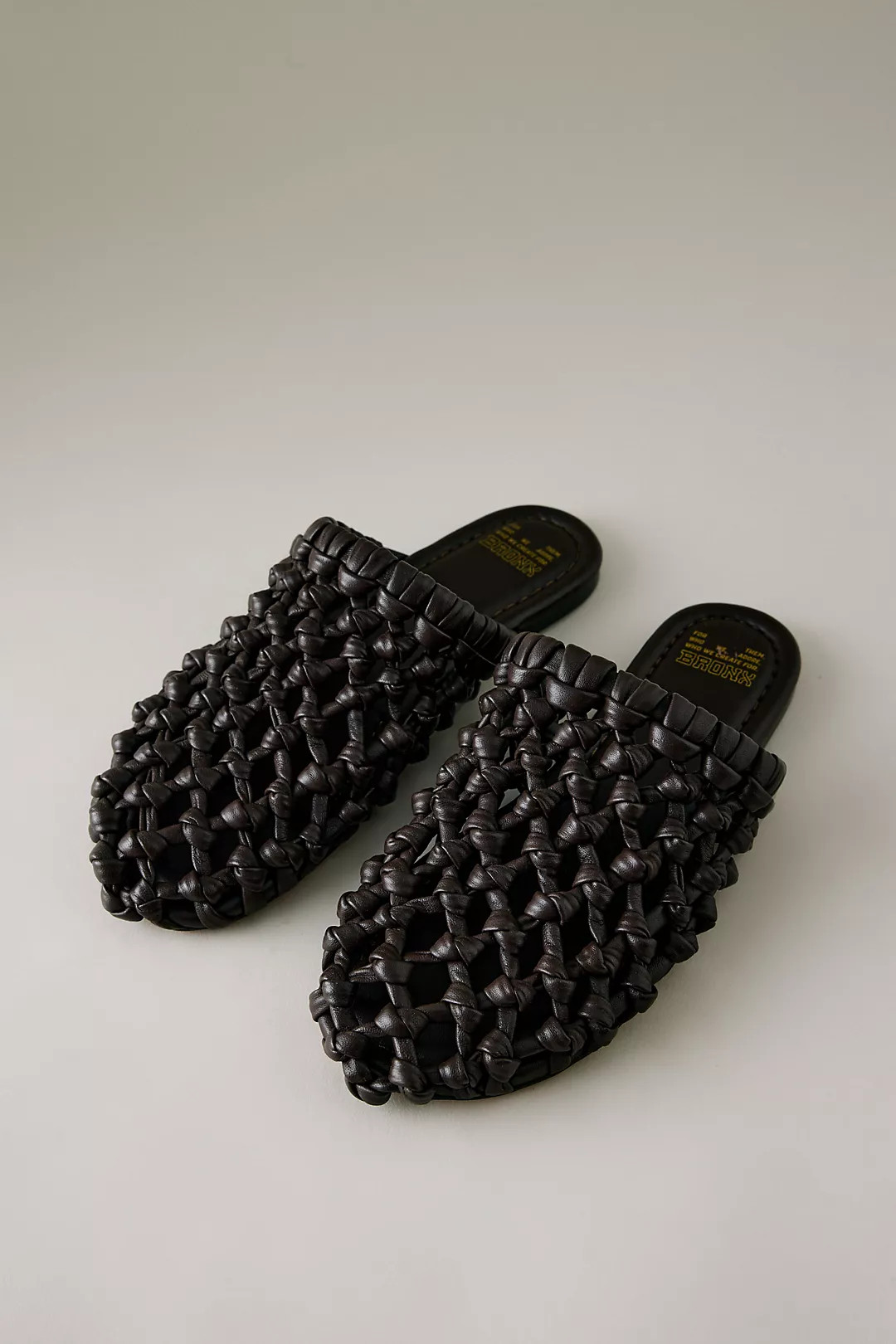 Bronx Annaya Woven Mules | Anthropologie (UK)