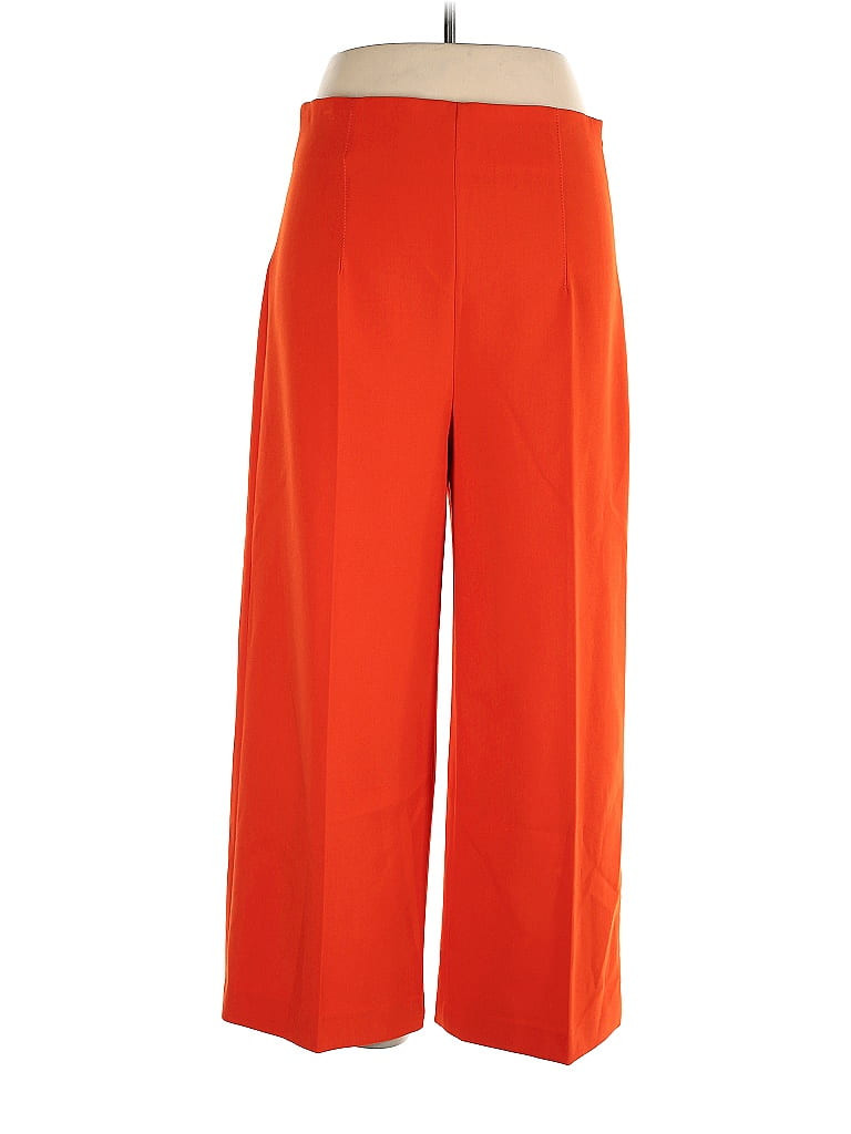 Zara Casual Pants - High Rise: Orange Bottoms - Size X-Large | ThredUp